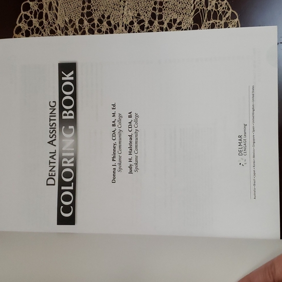 Dental Assisting Coloring Book unused - Picture 2 of 14